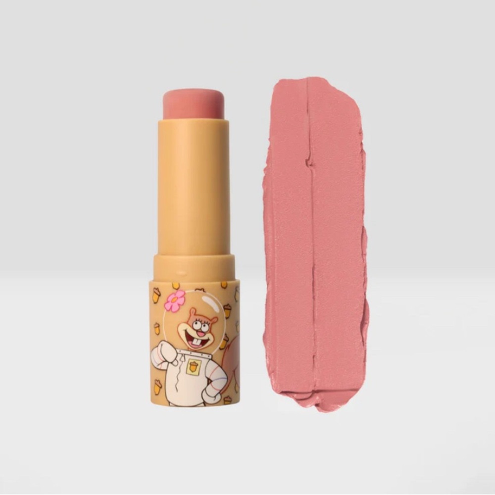 Spongebob Squarepants X Beauty Creations "ROSY CHEEKS" Cream Blush Stick.